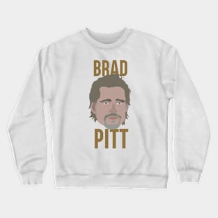 Brad Pitt Head Crewneck Sweatshirt